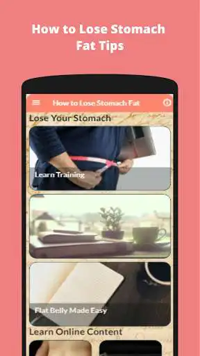Play How to Lose Stomach and Belly Fat as an online game How to Lose Stomach and Belly Fat with UptoPlay