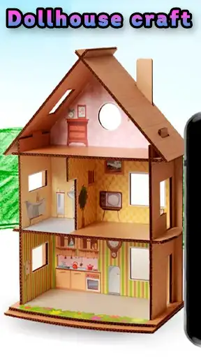 Play How to make a Dollhouse as an online game How to make a Dollhouse with UptoPlay
