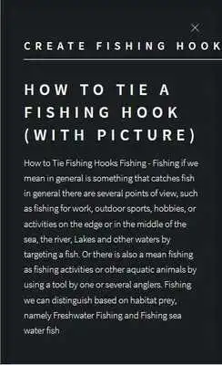 Play How to make fishing hook