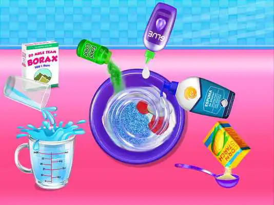 Play How To Make Glitter Slime Maker Kids