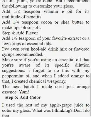 Play How To Make Lip Gloss