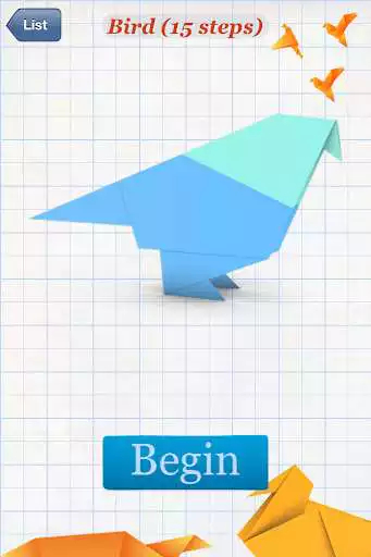 Play How To Make Origami Birds as an online game How To Make Origami Birds with UptoPlay