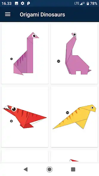 Play How To Make Origami Dinosaurs  and enjoy How To Make Origami Dinosaurs with UptoPlay