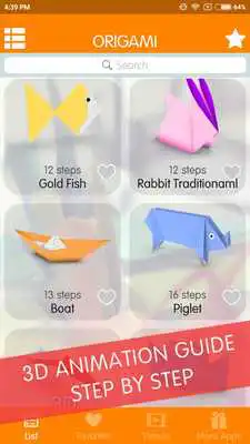 Play How to make Origami Paper 3D Play How to make Origami Paper 3D