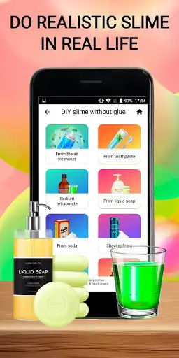 Play How to Make Slime: Guide 2022 as an online game How to Make Slime: Guide 2022 with UptoPlay