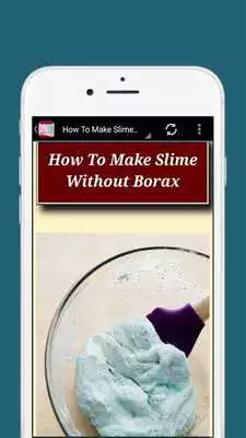 Play how to make slime step by step