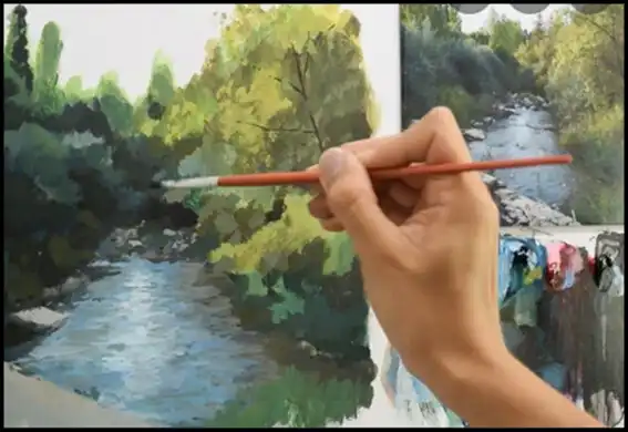 Play How to paint in oil as an online game How to paint in oil with UptoPlay