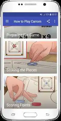 Play How to Play Carrom