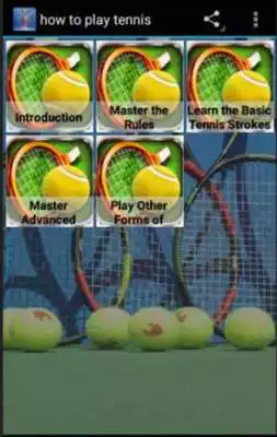 Play how to play tennis