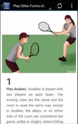Play how to play tennis