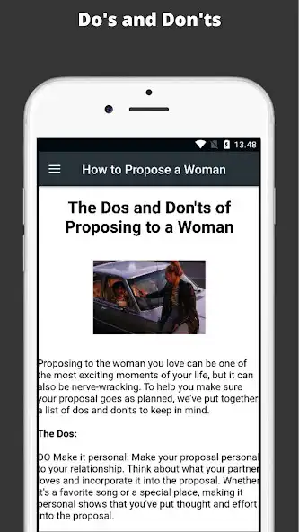 Play How to Propose a Woman as an online game How to Propose a Woman with UptoPlay