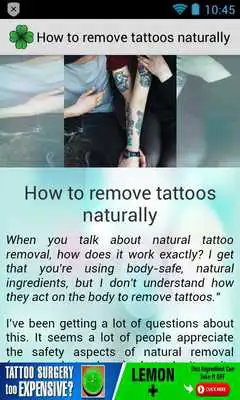 Play How To Remove Tattoo Naturally Play How To Remove Tattoo Naturally