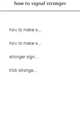 Play how to signal stronger Play how to signal stronger