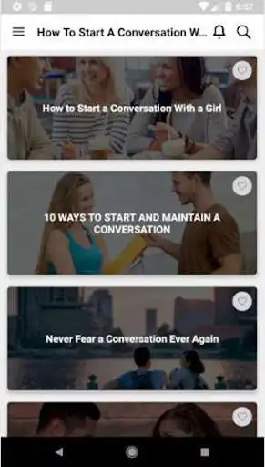 Play APK HOW TO START A CONVERSATION WITH A GIRL  and enjoy HOW TO START A CONVERSATION WITH A GIRL with UptoPlay conversations.witha.girl