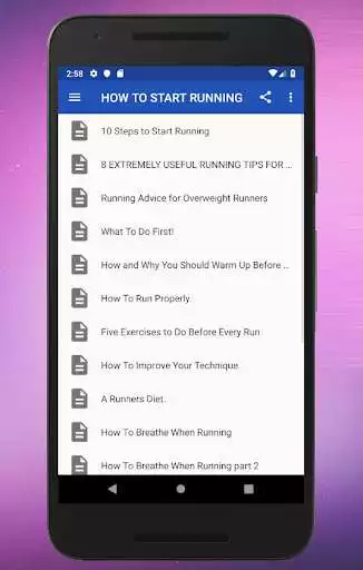 Play HOW TO START RUNNING