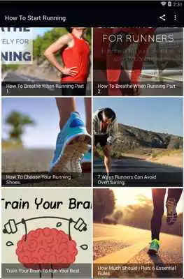 Play HOW TO START RUNNING