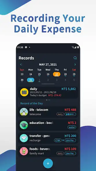 Play HOYA Money-Tracking your money  and enjoy HOYA Money-Tracking your money with UptoPlay