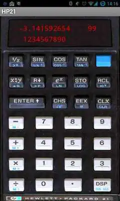 Play HP21 scientific RPN calculator