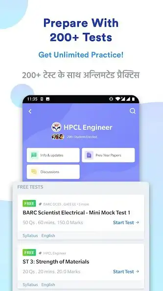 Play HPCL Engi.Prep App: Mock Test  and enjoy HPCL Engi.Prep App: Mock Test with UptoPlay