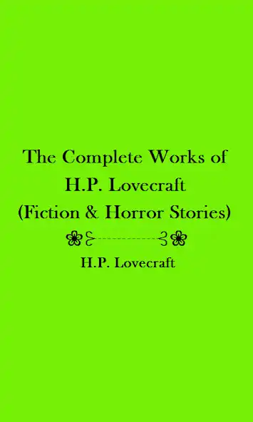 Play H.P. Lovecraft Stories - eBook  and enjoy H.P. Lovecraft Stories - eBook with UptoPlay