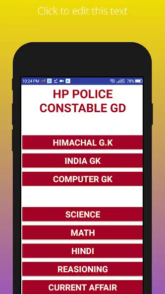 Play HP POLICE EXAM BOOK  and enjoy HP POLICE EXAM BOOK with UptoPlay