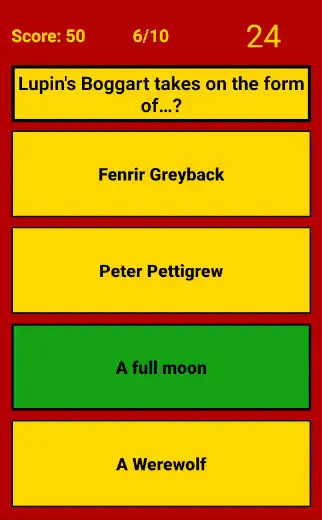 Play HP Quiz as an online game HP Quiz with UptoPlay