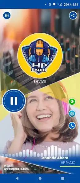 Play HP Radio Ecuador as an online game HP Radio Ecuador with UptoPlay