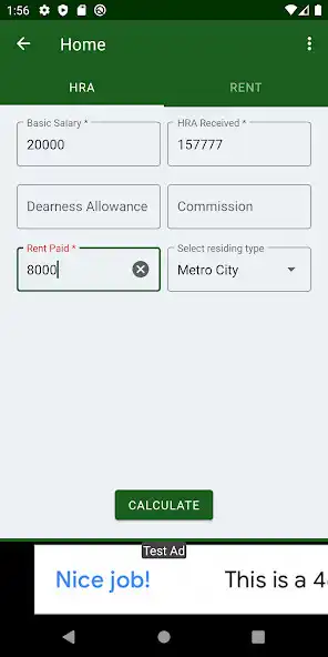 Play HRA Calculator India 2022  and enjoy HRA Calculator India 2022 with UptoPlay