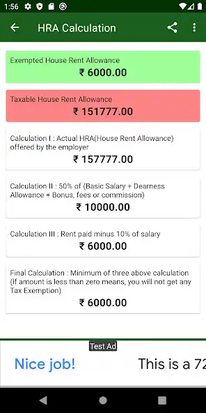 Play HRA Calculator India 2022 as an online game HRA Calculator India 2022 with UptoPlay
