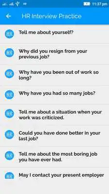 Play HR Interview Practice