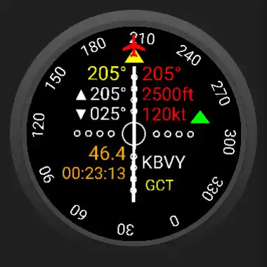 Play HSIWatch - Aviation Navigation for WearOS as an online game HSIWatch - Aviation Navigation for WearOS with UptoPlay