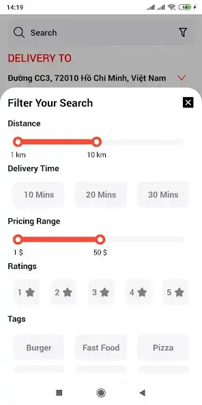Play Hs Shop - Food Delivery App as an online game Hs Shop - Food Delivery App with UptoPlay