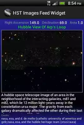 Play HST Images Feed Widget