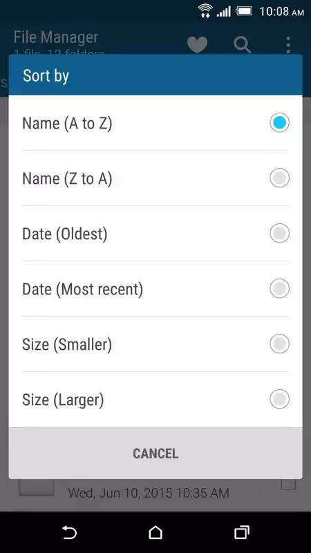 Play HTC File Manager