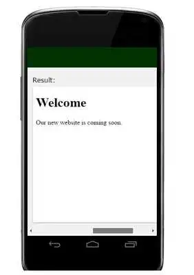 Play Html editor code