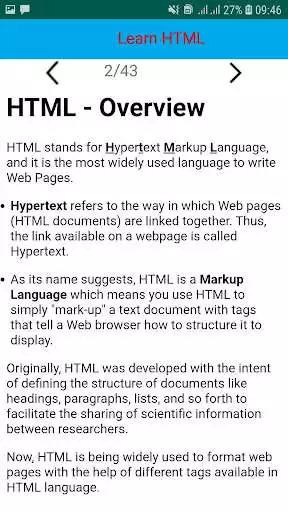Play HTML Tutorial