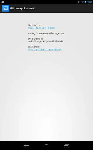 Play HttpImage Listener (beta)