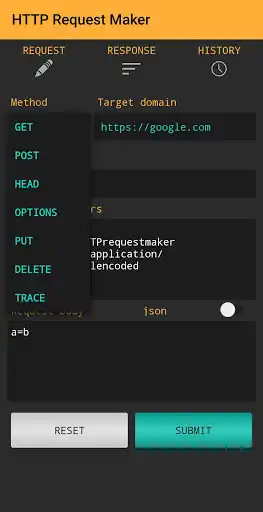 Play HTTP Request Maker as an online game HTTP Request Maker with UptoPlay
