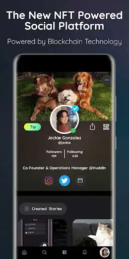 Play Huddln: NFT Social Network  and enjoy Huddln: NFT Social Network with UptoPlay