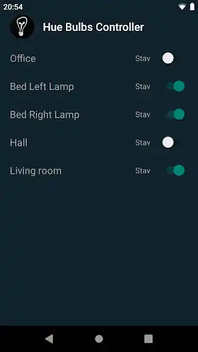 Play Hue Bulbs Controller as an online game Hue Bulbs Controller with UptoPlay