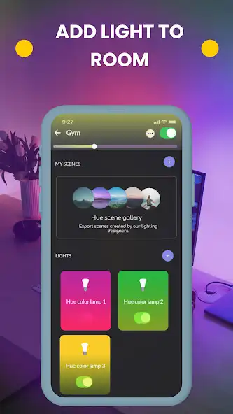 Play Hue Light App Led Control as an online game Hue Light App Led Control with UptoPlay