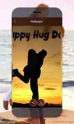 Play Hug Day Wallpaper 2018