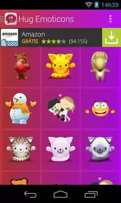 Play Hug Emoticons