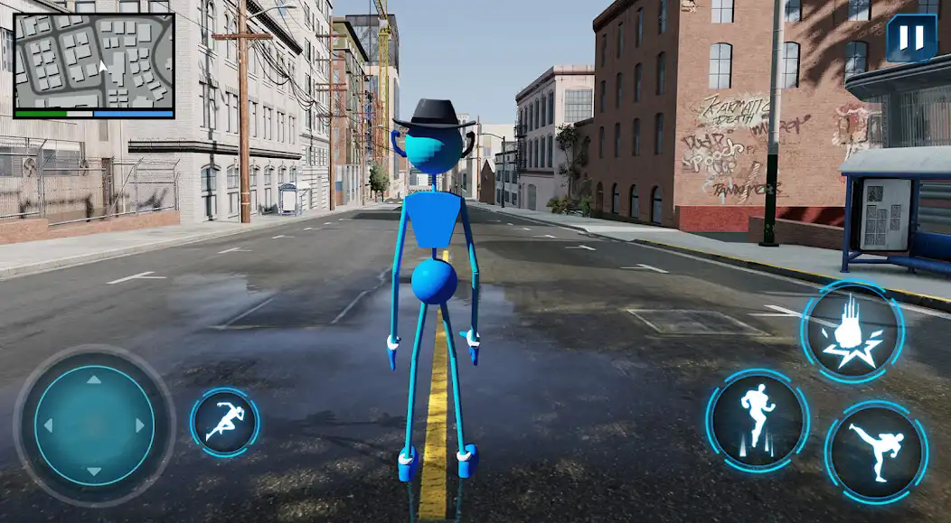 Play Huggy Rope Hero Game as an online game Huggy Rope Hero Game with UptoPlay