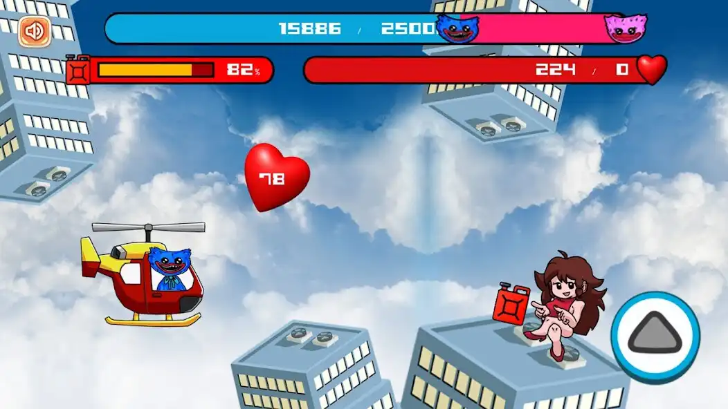 Play Huggy Wuggy by Copter  and enjoy Huggy Wuggy by Copter with UptoPlay