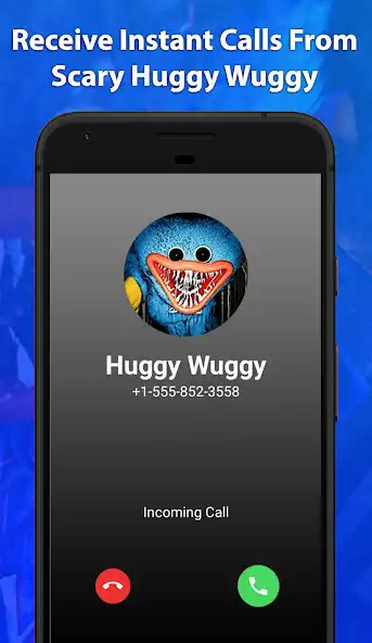 Play Huggy Wuggy Chat Video Call as an online game Huggy Wuggy Chat Video Call with UptoPlay