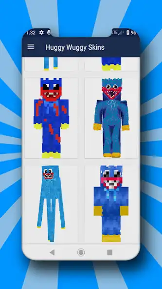 Play Huggy Wuggy Skins Craft Game  and enjoy Huggy Wuggy Skins Craft Game with UptoPlay