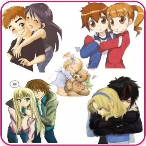 Free play online Hug Me Emoji Love Stickers APK