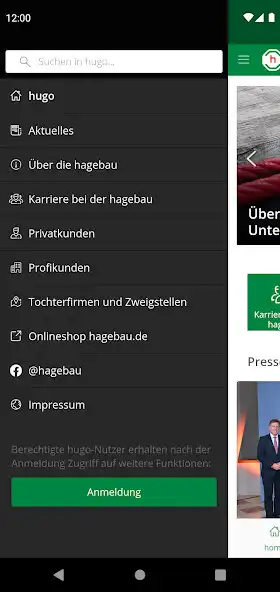 Play hugo – die hagebau-App as an online game hugo – die hagebau-App with UptoPlay