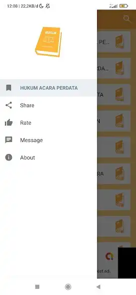 Play APK Hukum Acara Perdata  and enjoy Hukum Acara Perdata with UptoPlay com.amarcokolatos.HukumAcaraPerdata